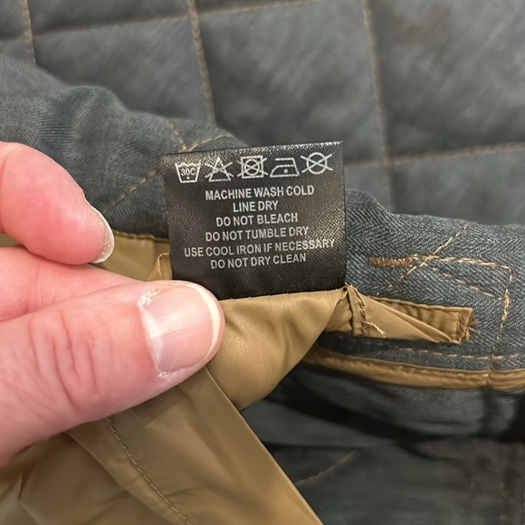 Bobby Jones NWOT Camel Hyland Water-Repellent Quilted Jacket Double Vent Large - Picture 9 of 9